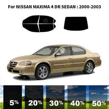 Предварително третираните нанокерамический автомобилен комплект за UV-оцветяването на прозорци; автомобилната фолио за прозорци на NISSAN MAXIMA 4 DR СЕДАН 2000-2003