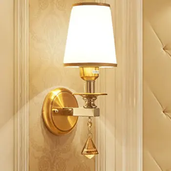 B010 Модерен минималистичен led монтиран на стената лампа с Кристали За Спални, хол, кабинет, ТВ-фон, Стена за декорация на дома