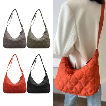 Луксозна Дизайнерска чанта-тоут, Стилни чанти, Дамски Пухлая чанта-тоут, чанта през рамо, чанта-скитник, чанта през рамо, чанта за пазаруване