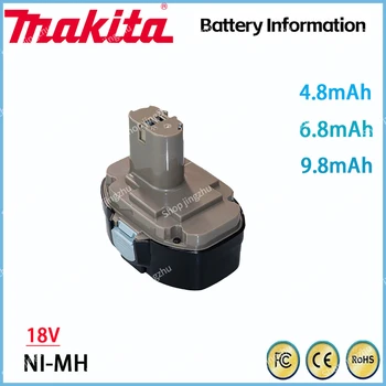Батерия 18V Makita 18V 6.8 Ah 9800 ма 4800 mah Ni-MH Батерия Замени PA18 1822 1823 1833 1834 1835 1835F 192828-1 192829-9