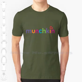 Ежедневна Тениска Munchkin с Шарките на по-високо Качество от 100% Памук