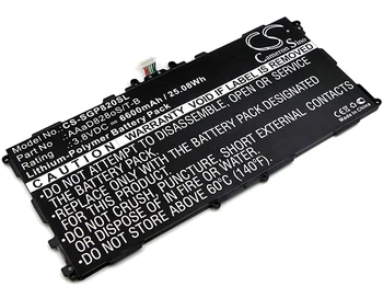 Акумулаторна батерия за таблет Samsung AAaD828oS/T-B GT-P8220 Galaxy Tab 3 Plus от 10.1 GT-P8220E Волта 3,8 Капацитет 6600 mah/25,08 Wh