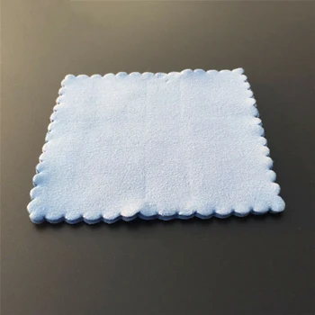 Покритие без кърпичка, 20 броя кърпички за почистване от микрофибър, Нанокерамика 10 * 10 см, синя мека автоаксесоари без навес