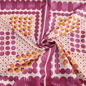 1 м Х 1,2 м Качествена Коприна памучен плат в мозайка шиене на точки от 15 м за деца