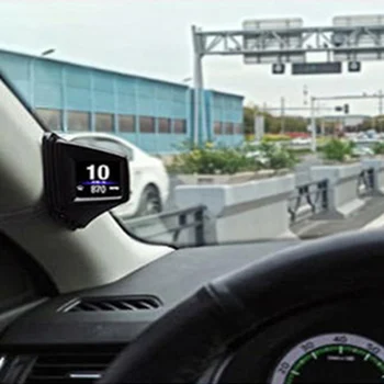 Малък Дисплей HUD-Head-up Instrument Дисплей Сигнализация за Превишаване на скоростта на автомобила Автомобилни Аксесоари