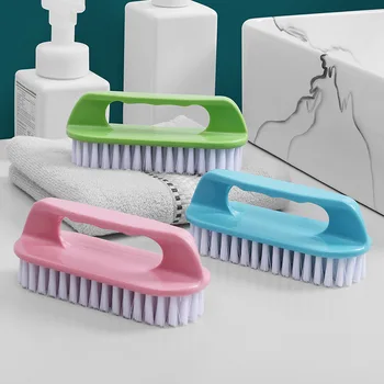 Новата Многофункционална потребителска четка за почистване на Мека четка, за почистване на дрехи, обувки, Пол, Многоцветни Почистващи препарати