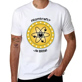На нова ядрена енергия? -Да, моля! Тениска с изображение на тениски, спортна риза, плътно прилепнали тениски за мъже