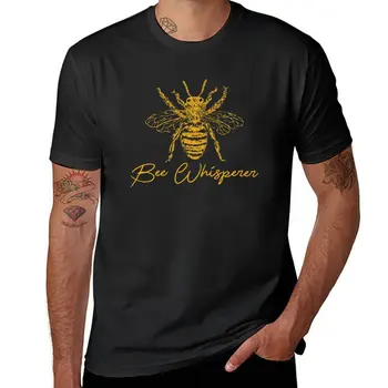 Нов bee шептун -подарък тениска за пчеларя, мъжко облекло, тениски, индивидуални тениски, мъжки реколта тениски