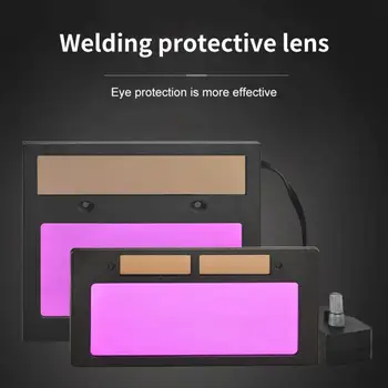 Очила за заварчици С LCD дисплей, Затеняющая Маска за Электросварки, Защита от слънчево затъмнение, Преносим Филтър с автоматично затъмняване, Творчески