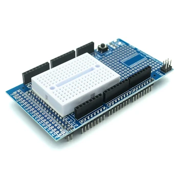 MEGA 2560 R3 Proto Prototype Shield V3.0 Такса, удължаване на срока за разработване + Мини-прототипи такса ПХБ 170 Точки за свързване на arduino