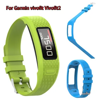 Каишка За часовник Garmin vivofit Vivofit2 Здрав силикон взаимозаменяеми гривна Smartwatch Аксесоари за гривната на Китката