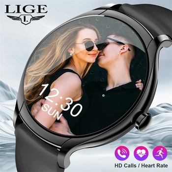 1,39-инчов смарт часовник с голям екран с висока разделителна способност, Женски гривна, часовник с гласови разговори, мъжки водоустойчив смарт часовници за Android и IOS