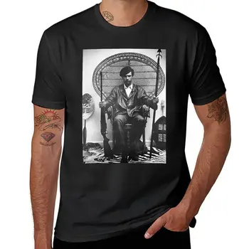 Нова тениска на The Black Panther Party Huey P Newton, ризи с къс ръкав, графични тениски, мъжки дрехи, мъжки графични тениски, забавни