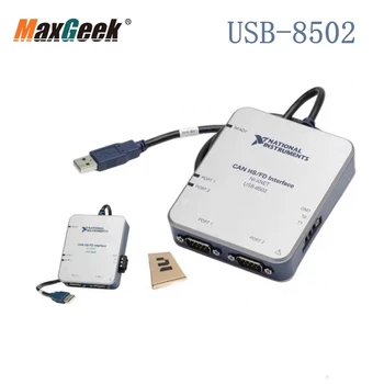 Maxgeek USB-8502 Оригиналния интерфейс HS/FD USB CAN NI-XNET 784662-01 (dual port) за NI National Instruments