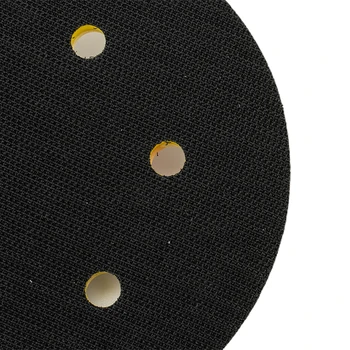 Шлайфане кръг с 6 дупки, Влажна, Суха Орбитални накладки, Метални полировальный диск за украса на дърво 150 мм, замества кръгли абразивни инструменти