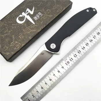 CH CH3516 Флипер D2 Сгъваем нож сачмен лагер G10 Дръжка Къмпинг, Лов Открит EDC Джобен Нож за Оцеляване Инструмент