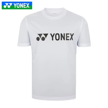 Лятна тенис фланелка YONEX, тениска за бадминтон, дрехи с къс ръкав, бързосъхнеща спортна риза 115233, мъжки дамски поло