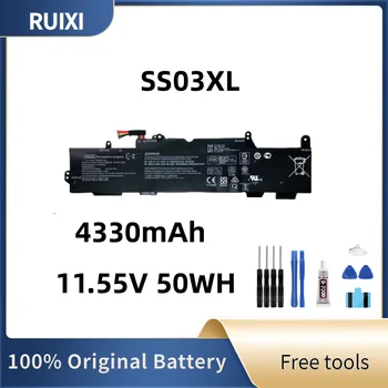 RUIXI Оригинален SS03XL Батерия За EliteBook 730 735 740 745 755 830 840 846 G5 ZBook 14u G5 HSN-I12C HSN-I13C-4 HSN-I13C-5
