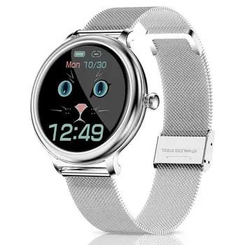 CanMixs Смарт часовници Дамски Спортни Фитнес-часовник с пълен сензорен екран, монитор на сърдечната честота, кръвното налягане, Мъжки Умни часовници за Android и IOS