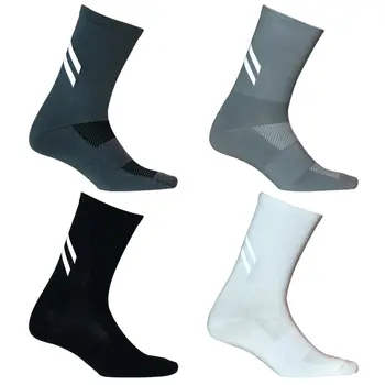 Спортни дишащи, абсорбиращи потта, бързо съхнещи мъжки и дамски чорапи-тръба Four Seasons, отразяващи чорапи за Колоездене