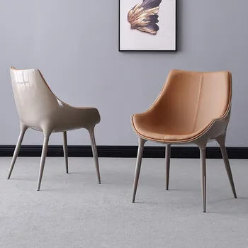 Преносими столове за хранене Луксозни Удобни Дизайнерски кухненски столове с възможност за сгъване на облегалката Модерна Офис кухненски мебели Poltrona MQ50CY