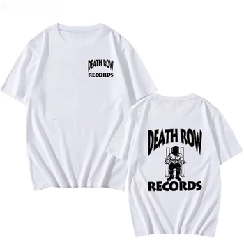 Death Row Records, тениска Dr Dre Nadia, Мъжки Топ Унисекс, Нова мода градинска тениска с кръгло деколте в стил хип-хоп, тениски Kpop, Топла Разпродажба