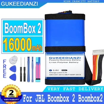Батерия GUKEEDIANZI капацитет 16000 mah BoomBox2 за JBL Boombox 2 Power Big Bateria