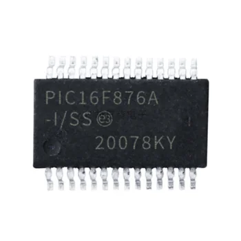 10ШТ PIC16F876A-I/SS PIC16F876A-I PIC16F876A SSOP28 Нова оригинална на чип за ic В наличност