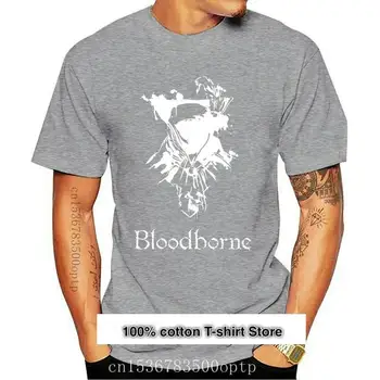 Camisetas divertidas ал hombre, playera moderna de videojuego Bloodborne, de verano, nueva