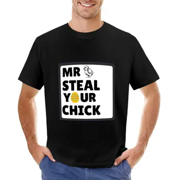 Забавна пролетно тениска с чувство за хумор за момичета и деца Mr. Steal Your Chick, тениски по поръчка, мъжки памучен тениска