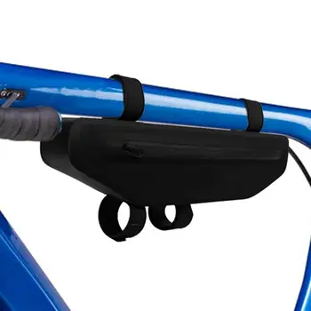 Велосипедна чанта с горната тръба, 2л, Водоустойчив Мотор чанта с триъгълна рамка, за да проверите за планински Велосипед, Мотор тръба, Органайзер за клетката