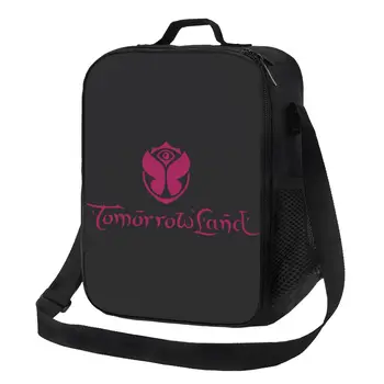 Tomorrowland Утепленная чанта за обяд за жени, Белгийски фестивал за електронна денс музика, термос-хладилник за обяд за деца, ученици