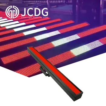 Led пиксел стробоскопическая панел JCDG RGB с 1296 скандал x 0,3 W и 16 сегменти показване на управителния съвет пиксела и ефекти на прокуратурата