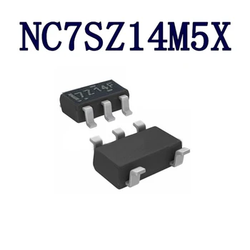 Оригинален чип на стартиране инвертор NC7SZ14M5X silkscreen 7Z14 SOT23-5 Интегрална схема (IC) с логически елемент и инвертор