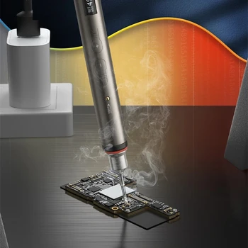 Qianli MEGA IDEA Електрически паяльники Мини Нано Електрическа ютия, за да хлътва заваряване USB Поялник за бързо зареждане на Инструменти за заваряване на печатни платки
