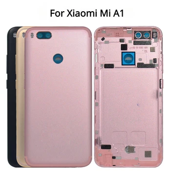 За Xiaomi Mi A1 Задния капак на отделението за батерията, за Mi 5X Корпус задната врата, калъф с адгезивными резервни части за 5,5 