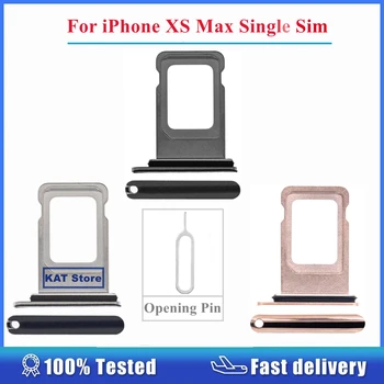 За iPhone XS Max Слот за SIM-карти, тава за една sim-карта с инструмент за извличане на сондата, Резервни части