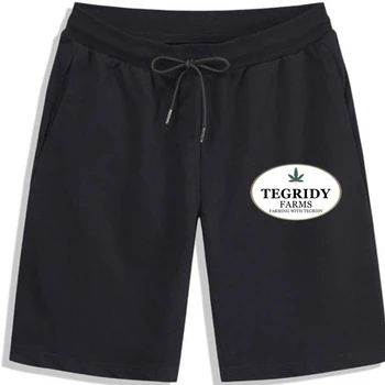 Мъжки Забавни Модни шорти shorts Tegridy Farms земеделие с женски къси панталони Tegridy Version2
