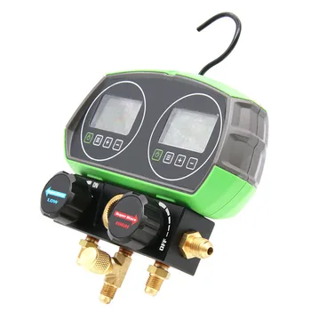Авто климатик, манометър за измерване на налягането на флуор, обслужване на хладилни съоръжения, с помощта на флуор, електронен измерител на хладилен агент