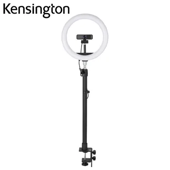 Настолна поставка за уеб камера Kensington Телескопична C-Образна скоба с камера, за излъчвания на видео-конферентна връзка, две мелодия пръстен с заполняющим светлина
