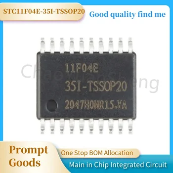 Оригинален STC11F04E-35I-TSSOP20 усъвършенстван микроконтролер MCU 1T 8051