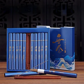 YXY 10 Кутии, Ароматни пръчици от естествен сандалово дърво, Тибетски Аромат на Лавандула и Жасмин, Ароматерапия за домашния офис, Религиозната Медитация