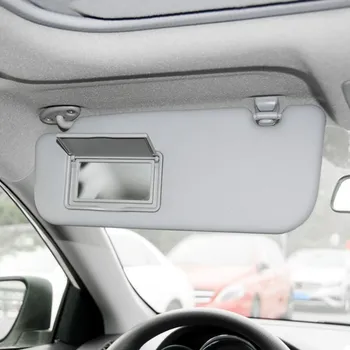 Сенника на автомобила, Огледало за грим, Лявото за Toyota Corolla Levin 2014-2019, Предното стъкло, козирка, Автоаксесоари, Сив