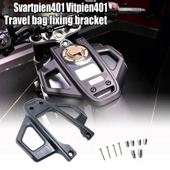 За Husqvarna Svartpien401 Vitpien401 2018-2023 Хускварна 250 Притежателя чанта за резервоара на мотоциклета, Държач за пътна чанта