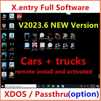 2023.06 Xentry най-Новата инсталация на софтуер на MB STAR sd C4/ C5/ C6 XDOS онлайн xentry 2023.06 прошитая версия за openport 2.0