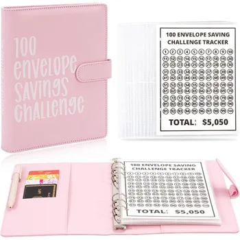 100 Пликове за спестяване на пари, фискалната задължителни за планиране на бюджет и икономия на пари - най-Лесният и забавен начин да се спестят 5 050 долара