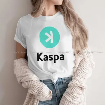 Kaspa Кас Специална тениска от полиестер Bitcoin най-високо качество, нов дизайн, подарък дрехи, Фланелка, неща