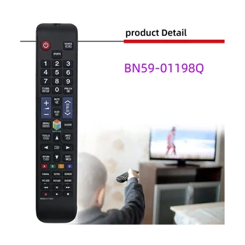 BN59-01198Q Подмяна на дистанционно управление за Samsung Smart TV UE40JU6445K UE55JU6445K T32E390SX