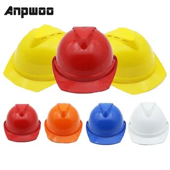 ANPWOO Защитни шлемове с логото на поръчка, дишащи предпазни каски за строителни работи, защитни каски от ABS-пластмаса, каски, спасителни