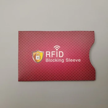 5 бр., модерен противоугонный RFID-протектор за кредитни карти, Блокиране калъф за притежателя на картата, Защитен калъф за банкови карти
